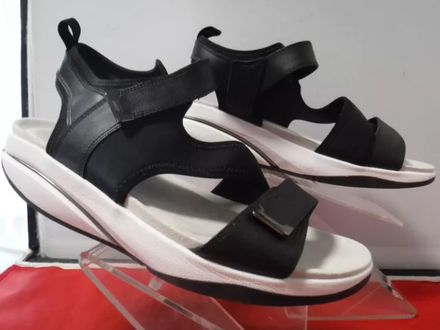 MBT AZA Women's Sport Sandal Lycra, Nappa Lthr, Hook & Loop Black Rocker 11 11.5 MBT AZA Women's Sport Sandal Lycra, Nappa Lthr, Hook & Loop Black Rocker 11 11.5