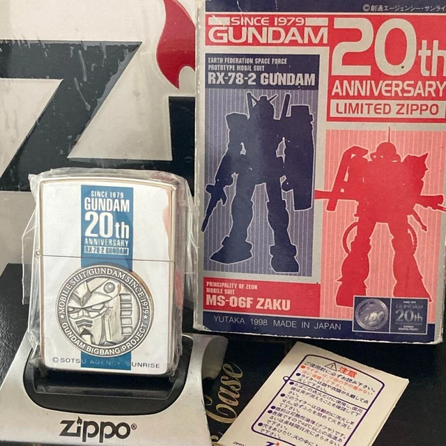 ZIPPO GUNDAM Since1979 ANNIVERSARY MODEL New ZIPPO Limited Edition