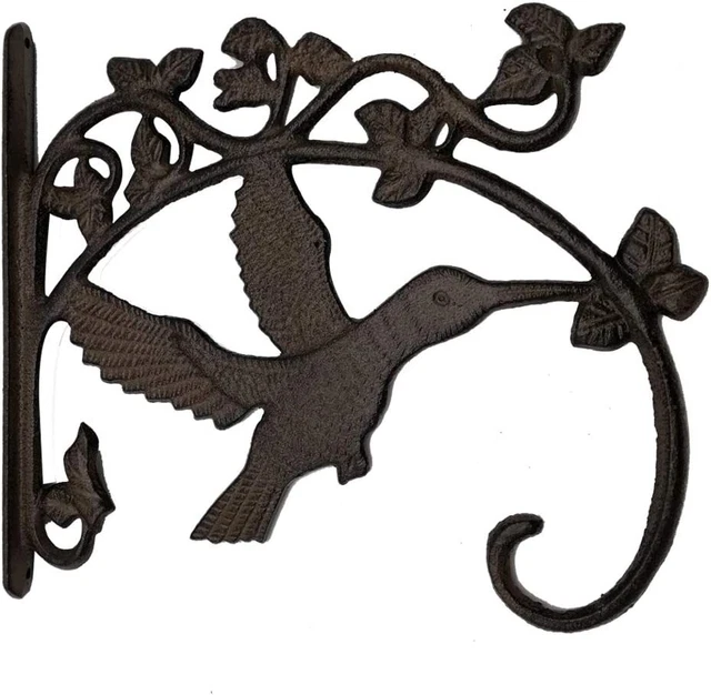 Comfy Hour Antique and Vintage Animal Collection Cast Iron Wall Mount Hummingbir