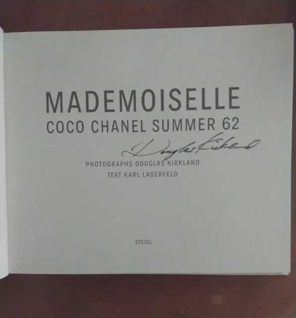 Mademoiselle-Coco+Chanel%2FSummer+62+by+Douglas+Kirkland+%28Hardcover%2C+2009%29  for sale online