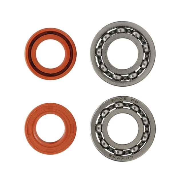 4 pezzi cuscinetti albero fessura set guarnizioni olio accessori guarnizioni manovella Bent Axle Sealing