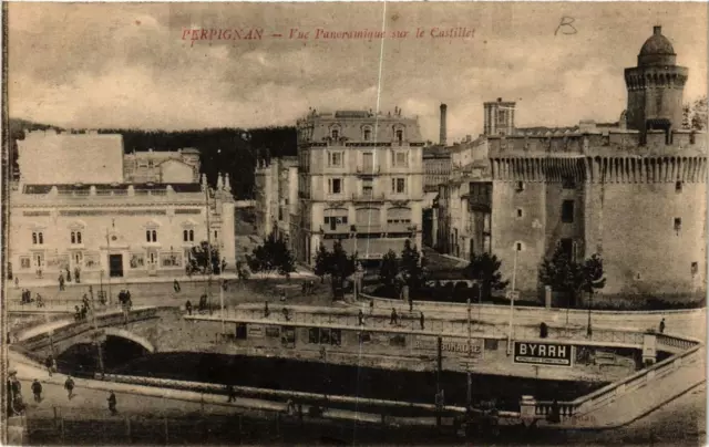 CPA PERPIGNAN Vue Panoramique sur le Castillet (680768)