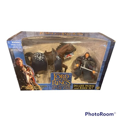 lord of the rings deluxe horse and rider set