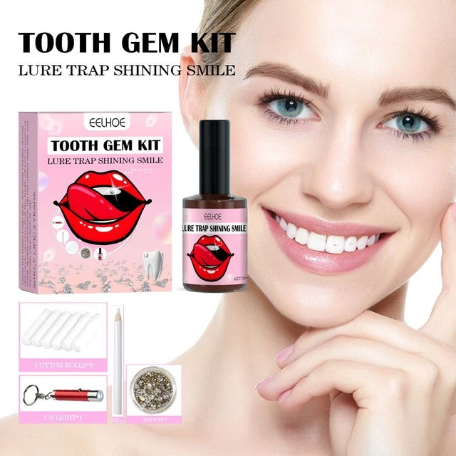 réfléchissantes Ornement Décoratif Kit de gemme dentaire Kit de cristal de dent