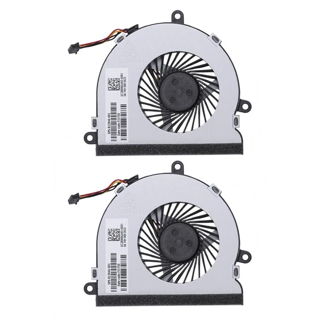 2x Laptop CPU Fan for ebook 15-Ac 15-A 15-250 15-Ac121Tx 15-H4R1