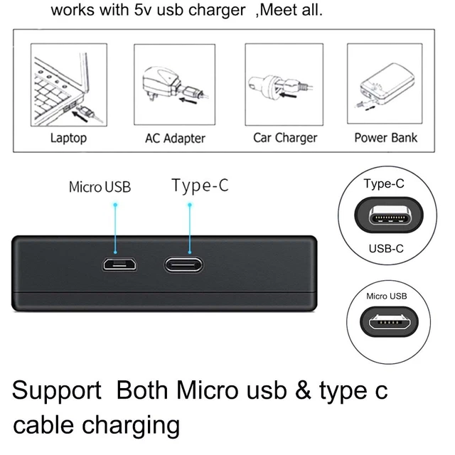 2 Batteries + Chargeur DMW-BCF10 Pour Panasonic Lumix DMC-FS10, FH20, FH22
