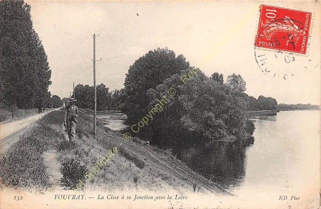 CPA 37210 Vouvray La Cisse IN Sa Junction With La Loire Edit ND ca1908