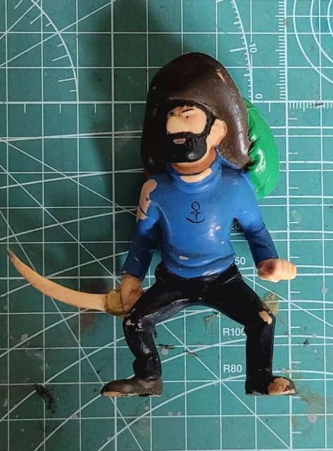 FIGURINE PVC HEIMO PIB TINTIN KUIFJE HERGE EDITION DU LOMBARD : DUPONT