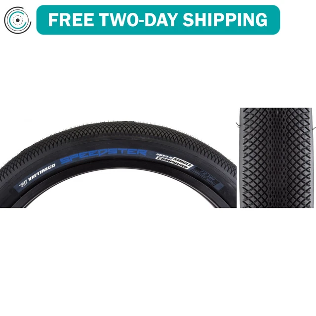 Vee Tire & Rubber Speedster 26x3.5 Clincher Fold TPI 20 Black/Black Reflective
