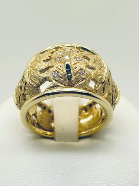 anello donna oro 18 kt giallo diamanti fidanzamento, matrimonio, anniversario