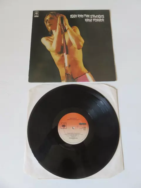 IGGY AND THE STOOGES Raw Power CBS EMBASSY ORIGINAL UK PRESSING LP 31464 BOWIE