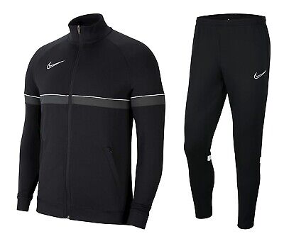 Tuta da allenamento Nike Academy 21 cerniera intera pantaloni da jogging fondo pista top