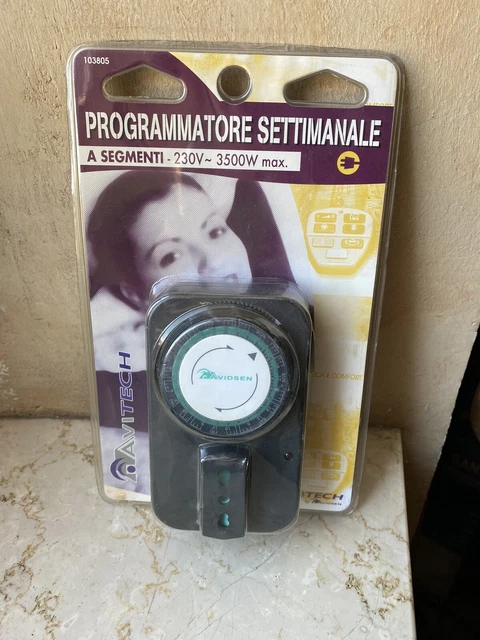 Mini programmatore sales giornaliero meccanico avidsen