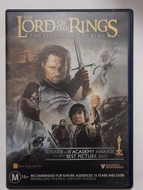 Lord Of The Rings, The - The Return Of The King (DVD, 2003) Good Condition