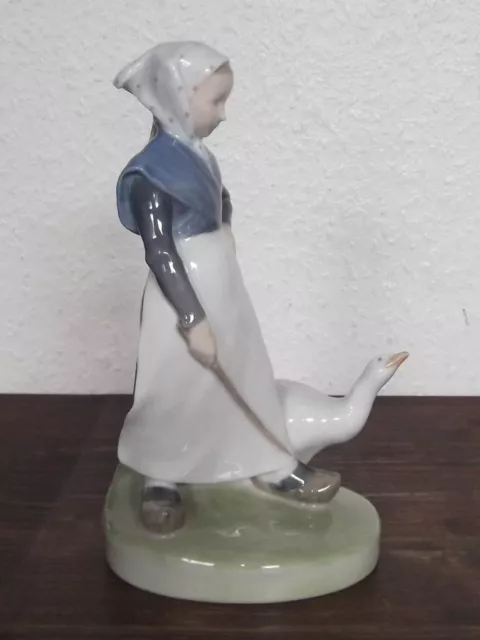 Dekorative Porzellanfigur "Gänsemagd" Nr.528 Von Royal-Copenhagen #9520