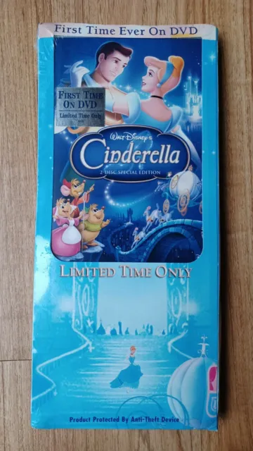 Walt Disneys Cinderella 2-Disc Special Edition Limited Time Only Anti-Theft DVD