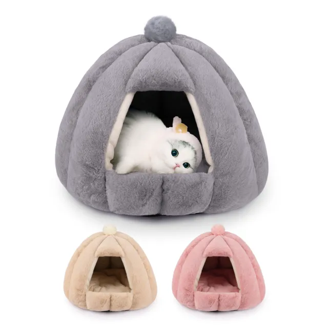 Pet Dog Cat Bed Mat Puppy Sleeping Cave Kitten Soft Plush Cushion House Winter