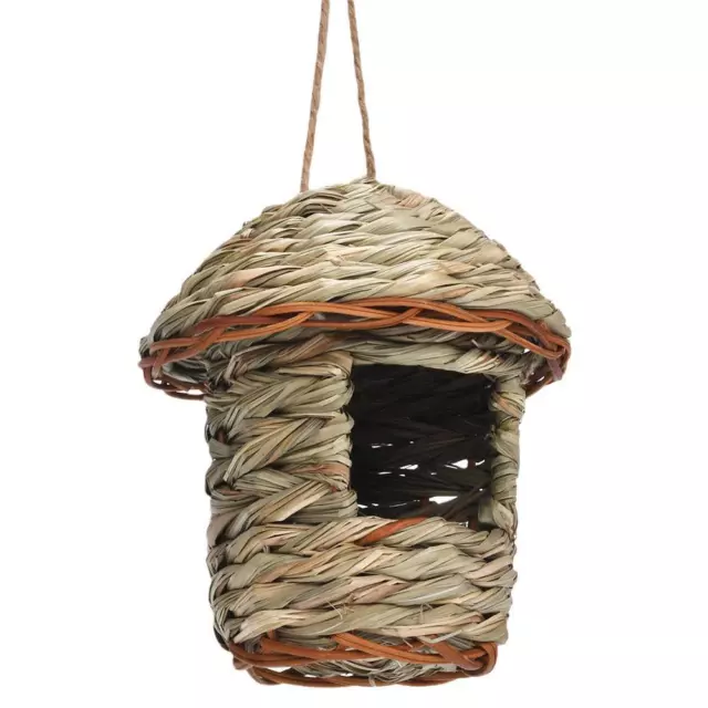 Straw Bird's Nest Cage Outdoor Warm Bird Nest & Bird House Pet Products Decort; 3