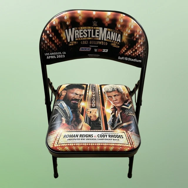 WWE WRESTLEMANIA 39 Ringside Chair 4/2/2023 SoFi Stadium EUR 276,92