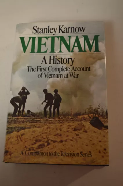Vietnam A History By Stanley Karnow Hardback In Dustwrapper Guild Press 1985