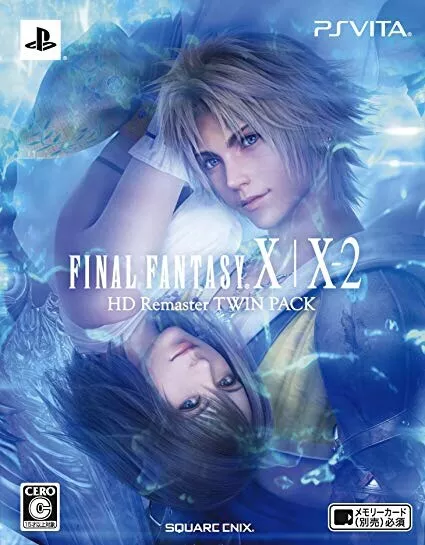 PS VITA FINAL FANTASY X / X-2 HD Remaster TWIN PACK JAPAN