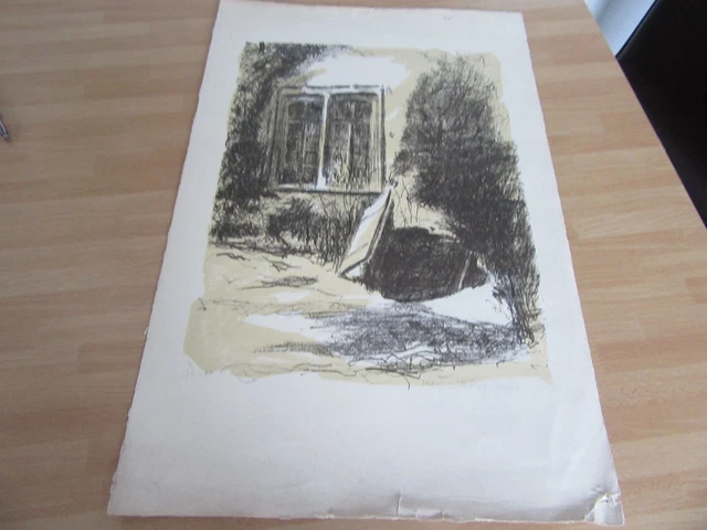LITOGRAFIA NUMERADA FIRMADA Jeanne Marguerite FREY-SURBEK (1886-1980)
