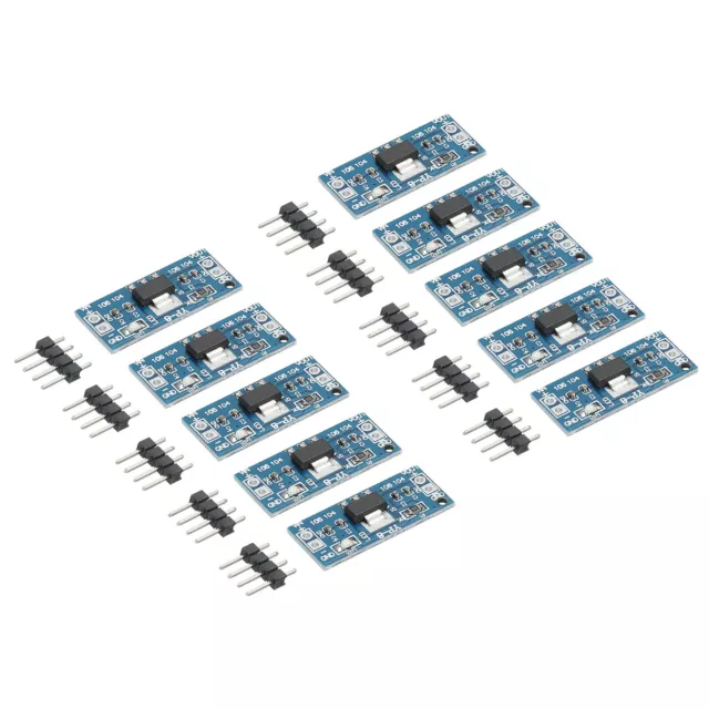 DC Buck Converter AMS1117 5-12V to 3.3V 0.8A Blue with Frequency Pin 10Pcs