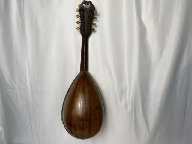 Ancienne mandoline napolitaine 8 cordes fin XIXème 3