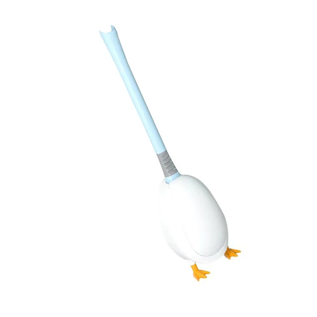 Cepillo de inodoro limpiador de bañera cepillo limpiador de baño azul
