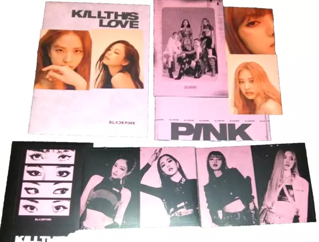 Kill This Love (Random Cover, 52pg Photobook, 16pg Photo) Music CD included EUC