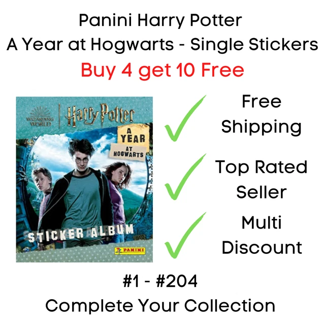 PANINI HARRY POTTER A Year at Hogwarts Single Stickers Buy 4 get 10