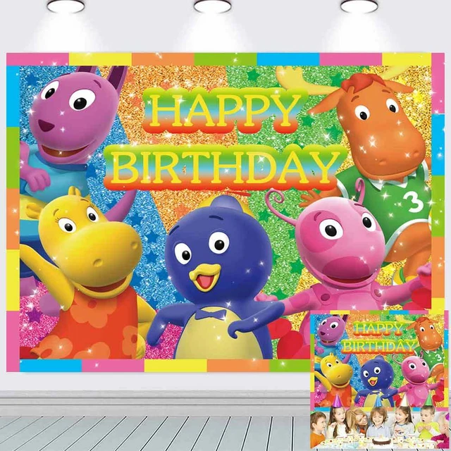 Amazon Com The Backyardigans Happy Birthday Banner Ba vrogue.co
