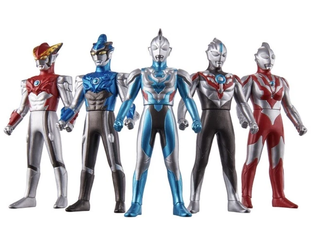 PSL Japan bandai  ultraman hero series EX glorious new generation hero's set 02