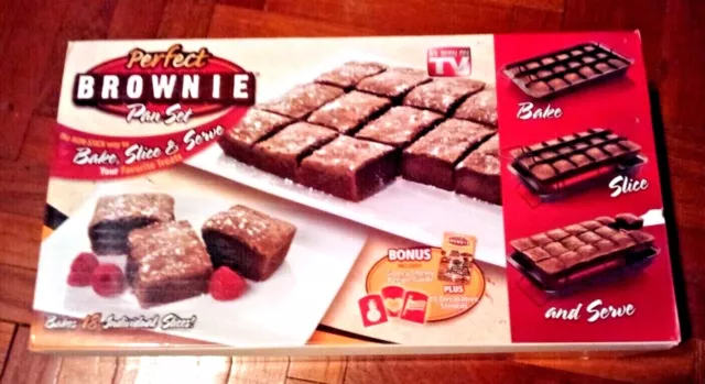 Perfect Brownie Pan Set As Seen on TV