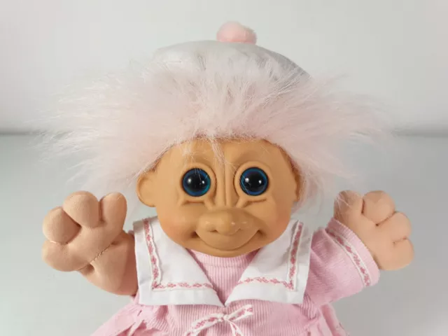 ⭐Troll Mädchen von Russ 90er ca. 30 cm groß⭐ 2