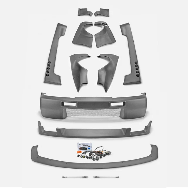 FOR SKYLINE R33 GTR RB Type Fiberglass Full Body Kit (FB,FL,FS,FF,RF,SS ...