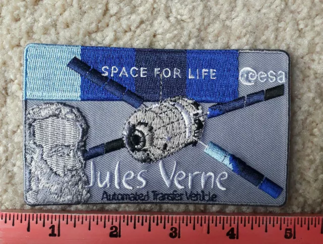 Jules Verne Automated Transfer Vehicle patch European Space Agency : NASA