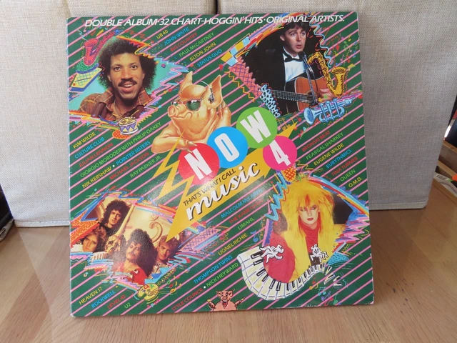 NOW THAT'S WHAT I Call Music 4 - Vinyl LP Double Album. 1984 EMI NOW 4 ...