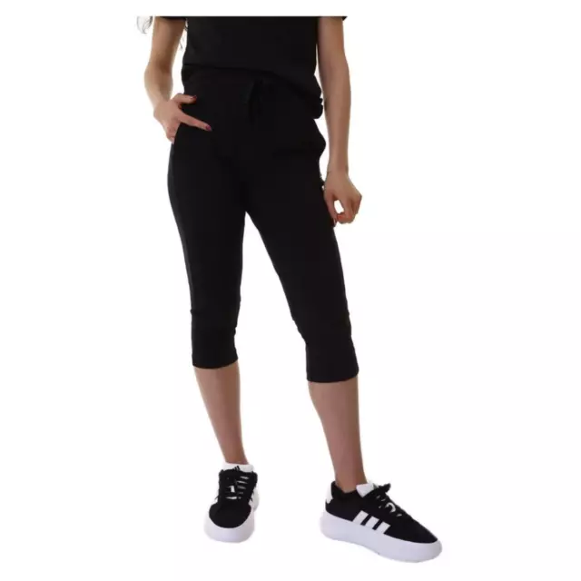 Pantalone  Donna Champion Nero 117138 Kk001 Pant Capri Nero Donna