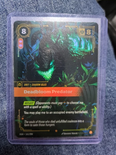 DEADBLOOM PREDATOR - Riftbound - Origins - Epic - Great Condition £35. ...