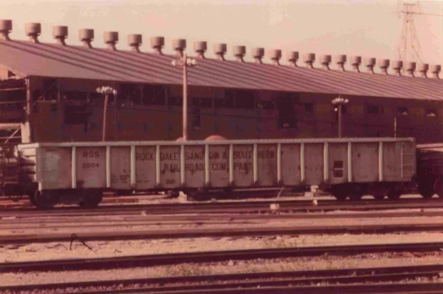 Rockdale Sandow & Southern Train Photo Grant City Illinois Railroad 4X6 #4593