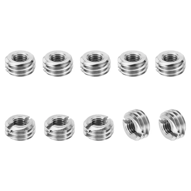 10pc Thread Repair Insert Nut Adapters Reducer M10*1.5 Male to M5*0.8 Female 5mm