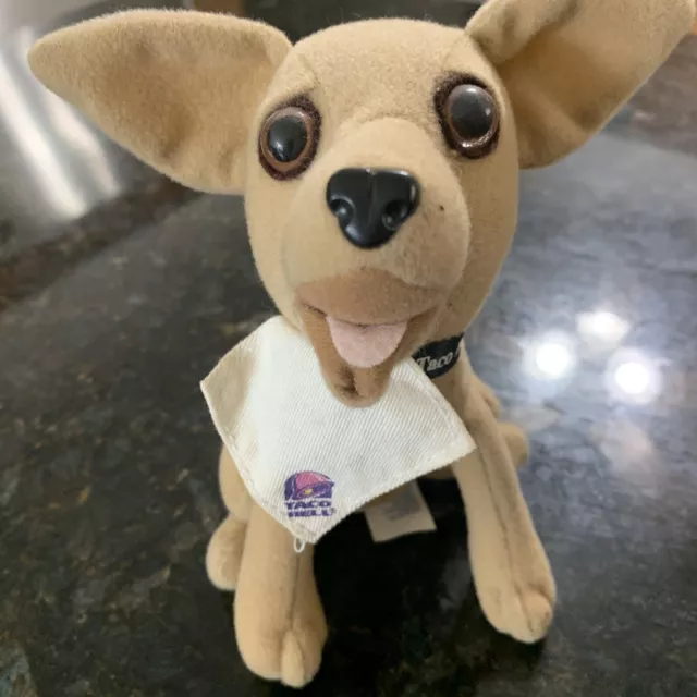 Taco Bell Talking Chihuahua Dog Toy Sings "You Are Getting Hungry, Very Hungry!!