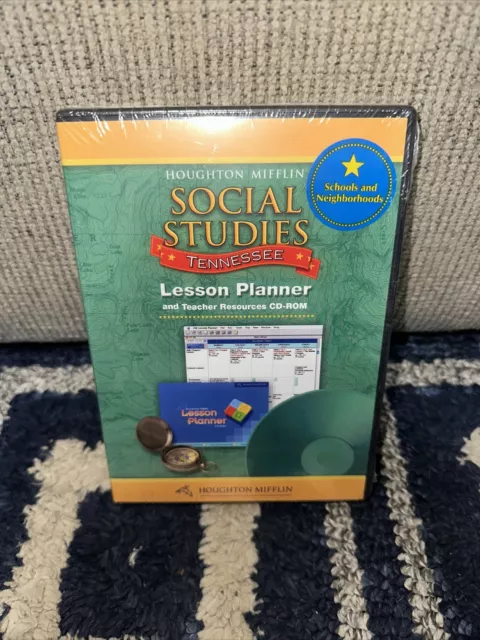 Houghton　TENNESSEE　educational　Mifflin　rom　Lesson　Planner　CD　$22.72　PicClick　AU　SOCIAL　STUDIES