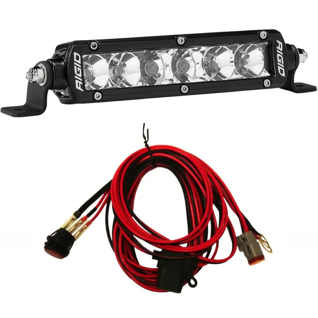 RIGID® SR-Series Pro 6-inch Spot/Flood Combo LED Light Bar w/Harness 906313