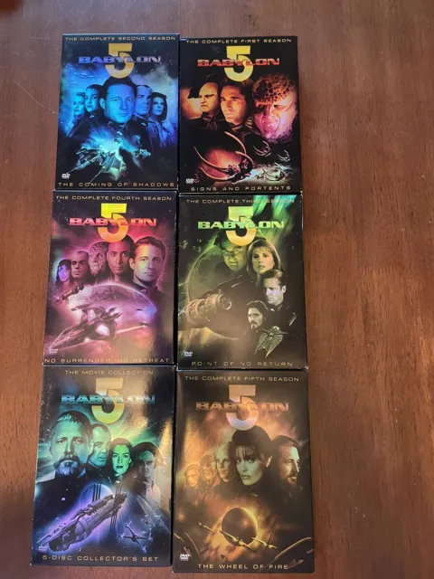 Babylon 5 Complete Series DVD + The Movie Collection!!