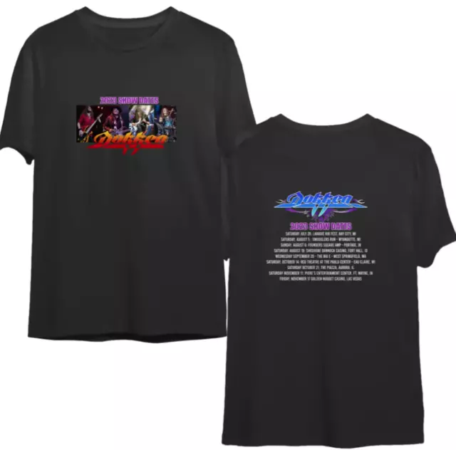Dokken Tour July' 2023 T-Shirt, Dokken 2023 Show Dates T-Shirt