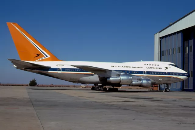 SOUTH AFRICAN AIRWAYS Boeing 747SP- Aviation Postcard Airlines-WGA-1344