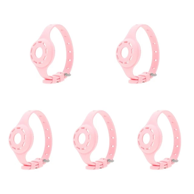 Set di 5 custodie etichette porta silicone gel di silice. Copertura collare gatto