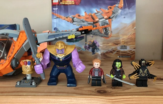 LEGO MARVEL SUPER Heroes Thanos: Ultimate Battle 76107 Thor’s Weapon ...